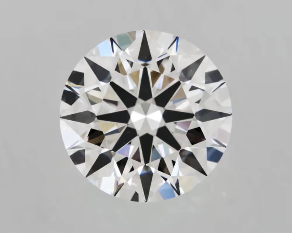 360° view of 1.42ct Super Ideal Hearts & Arrows Round Diamond