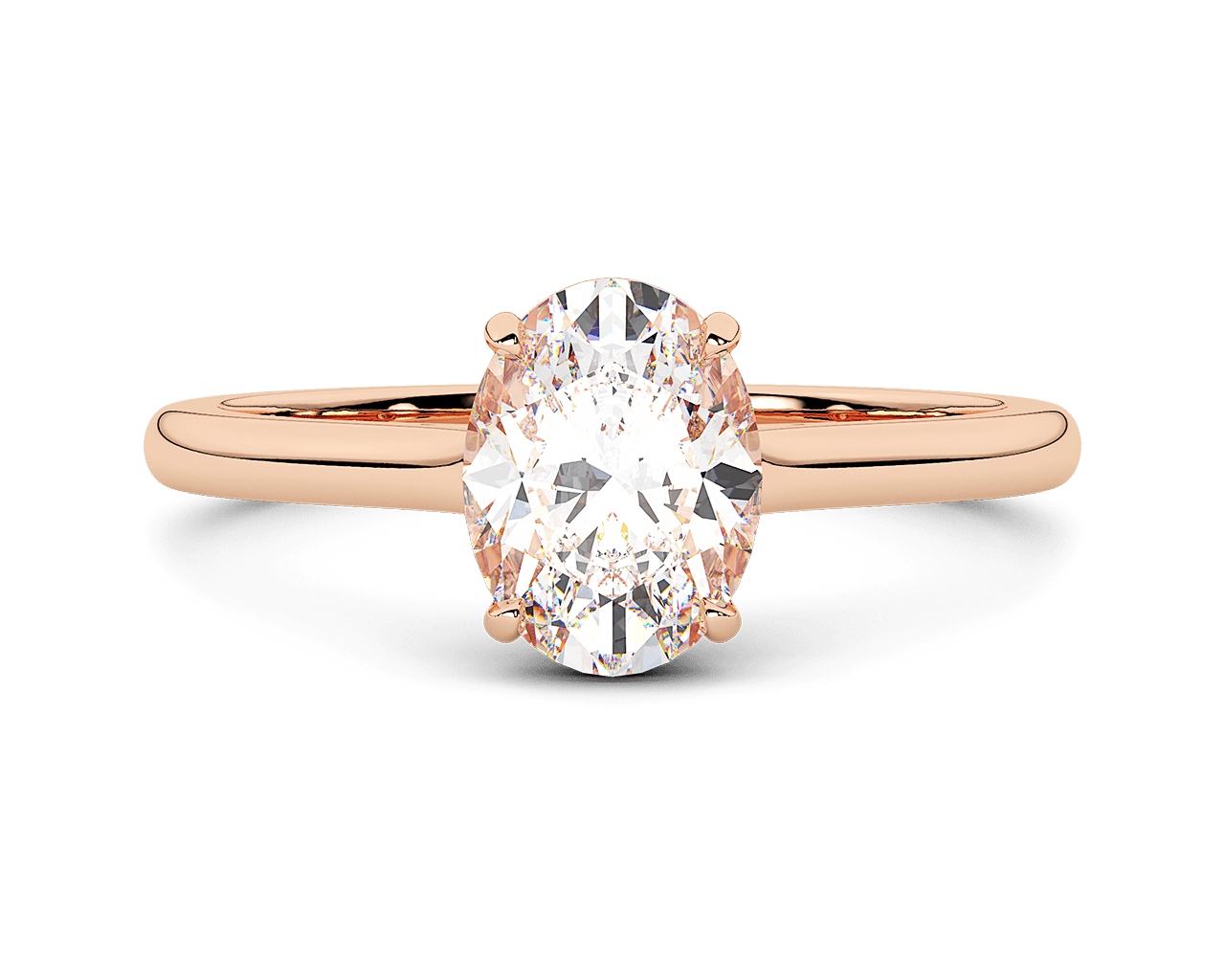 The Chloe Four Prong Solitaire