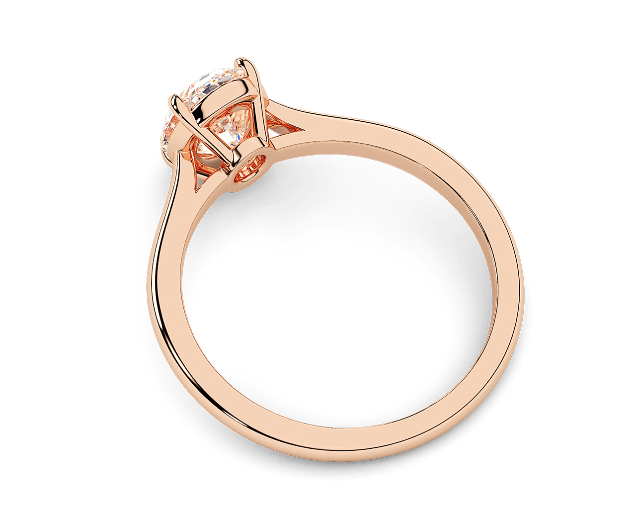 The Chloe Four Prong Solitaire