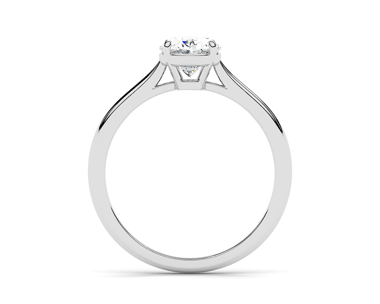 The Chloe Four Prong Solitaire