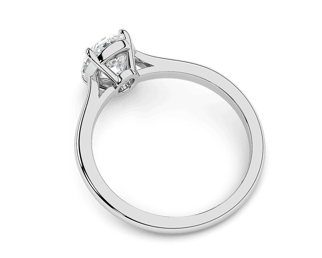 The Chloe Four Prong Solitaire