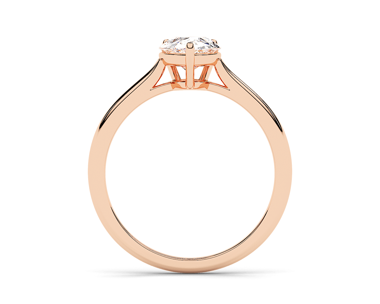 The Chloe Four Prong Solitaire