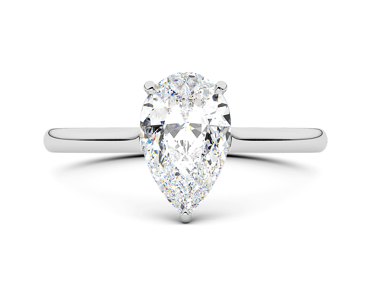 The Chloe Four Prong Solitaire