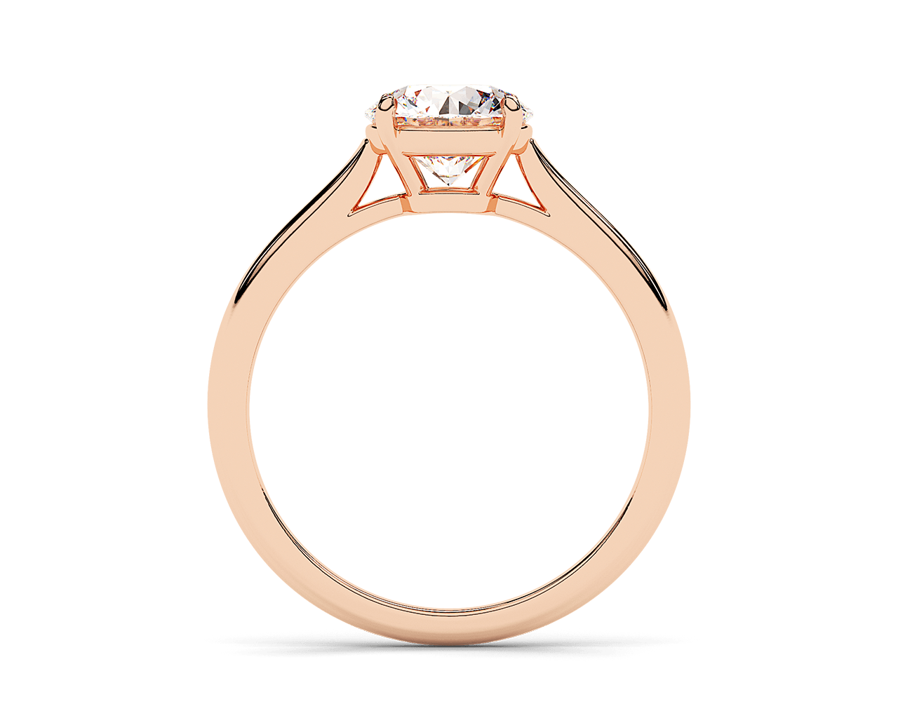 The Chloe Four Prong Solitaire