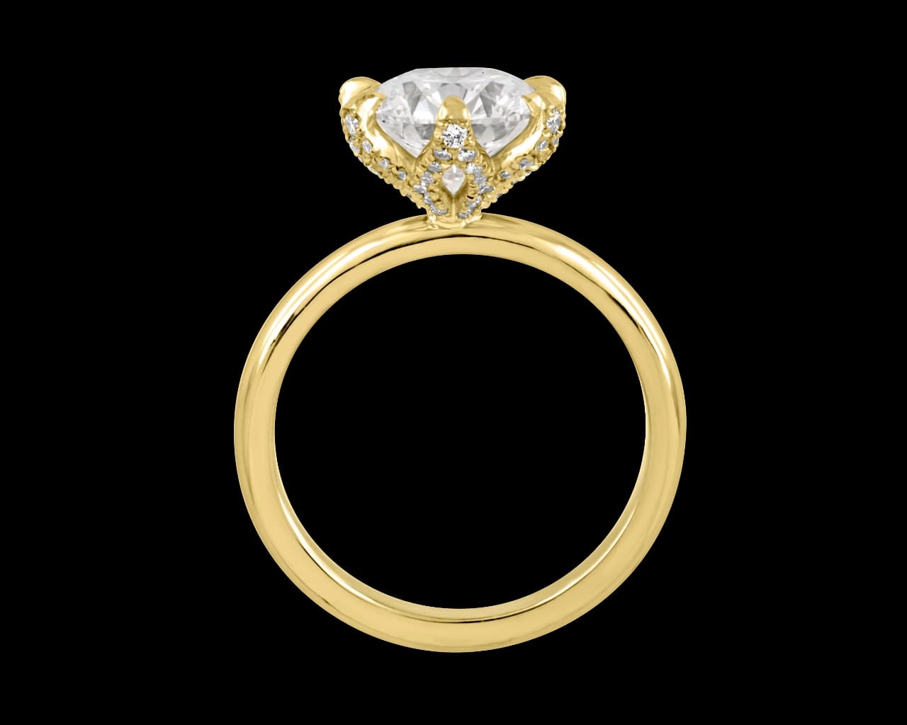 The Elodie Lotus Solitaire