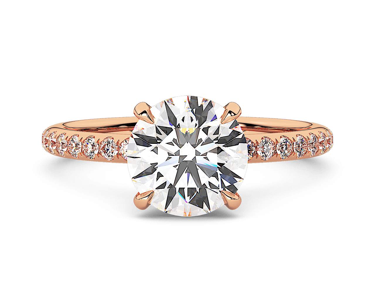 The Grace Pave Solitaire