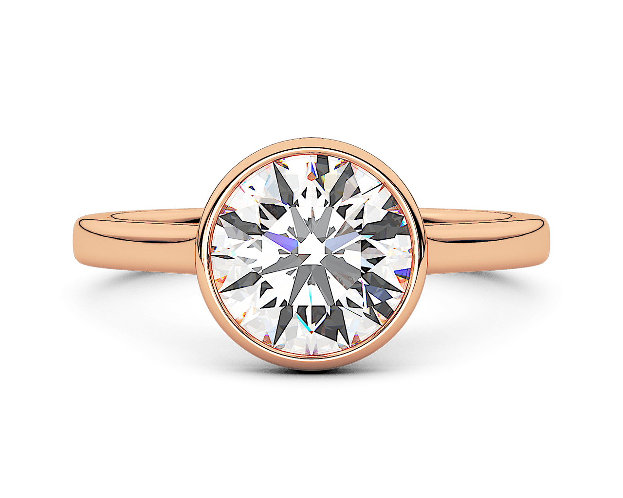 The Greta Bezel Solitaire
