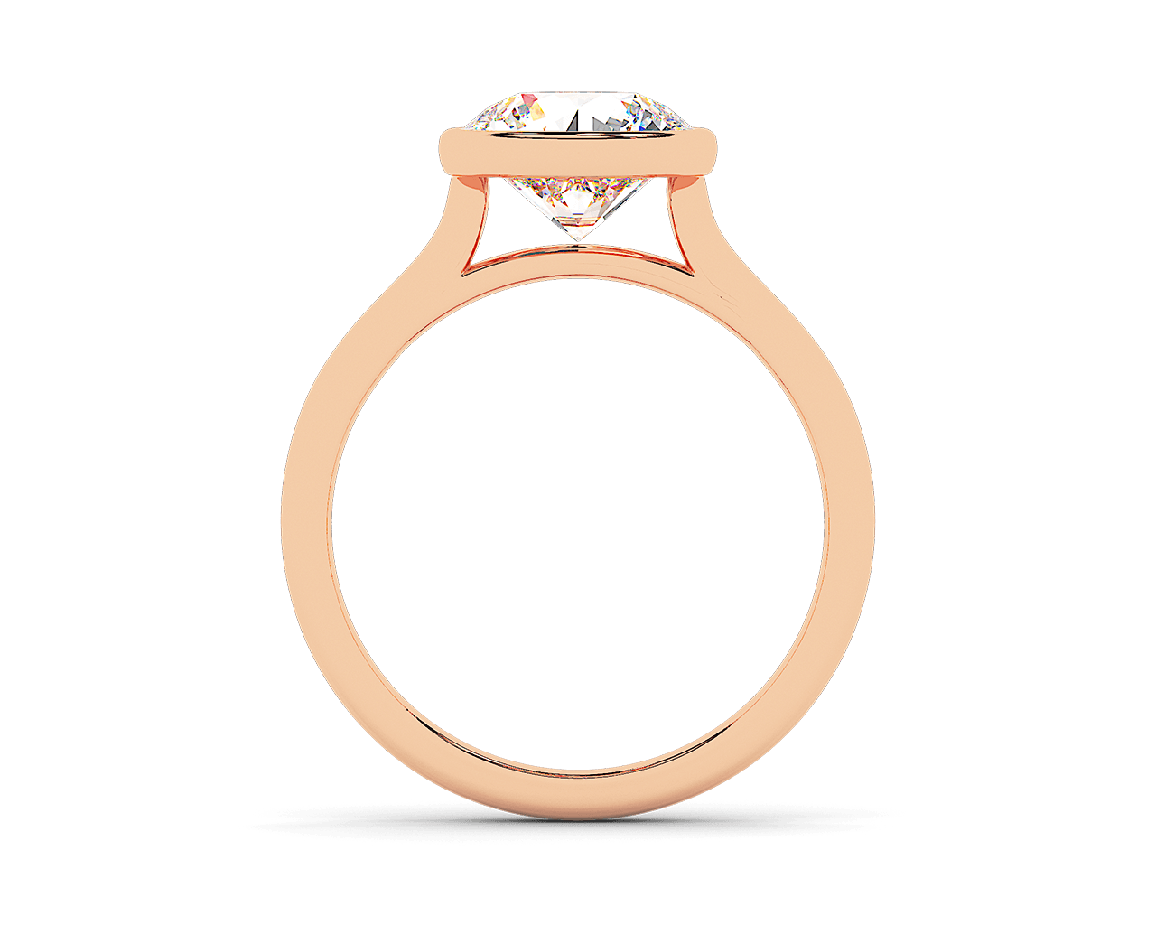 The Greta Bezel Solitaire