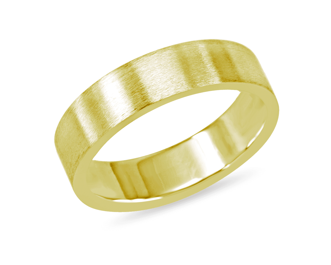 The Blake Mens 5mm Brushed Wedding Band
