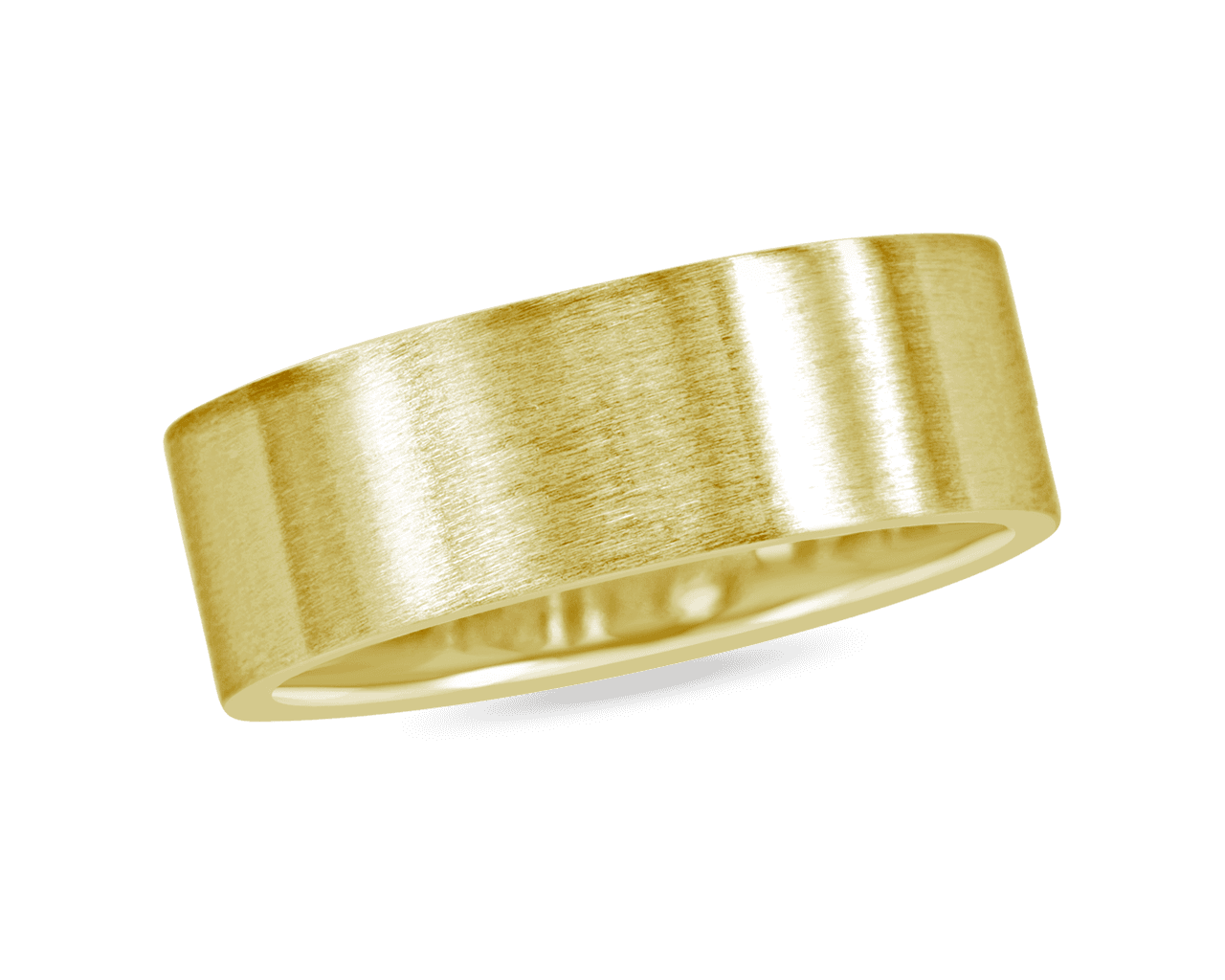 The Blake Mens 7mm Brushed Wedding Band