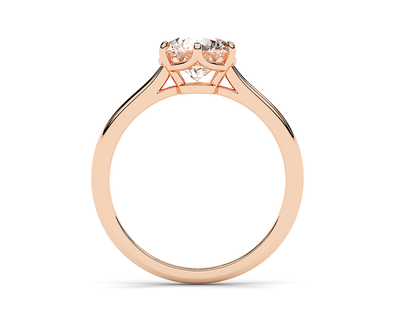The Liana Six Prong Solitaire