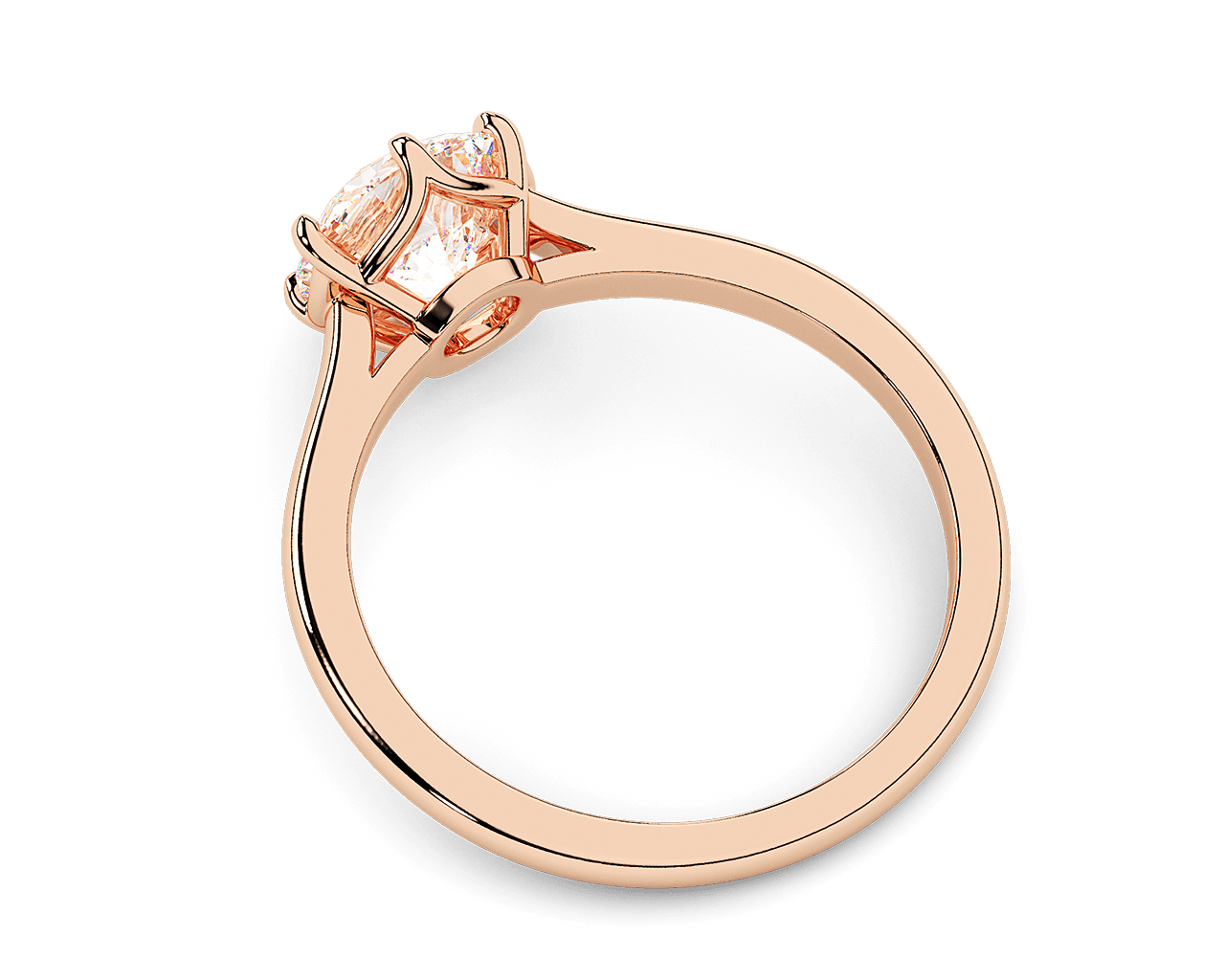 The Liana Six Prong Solitaire