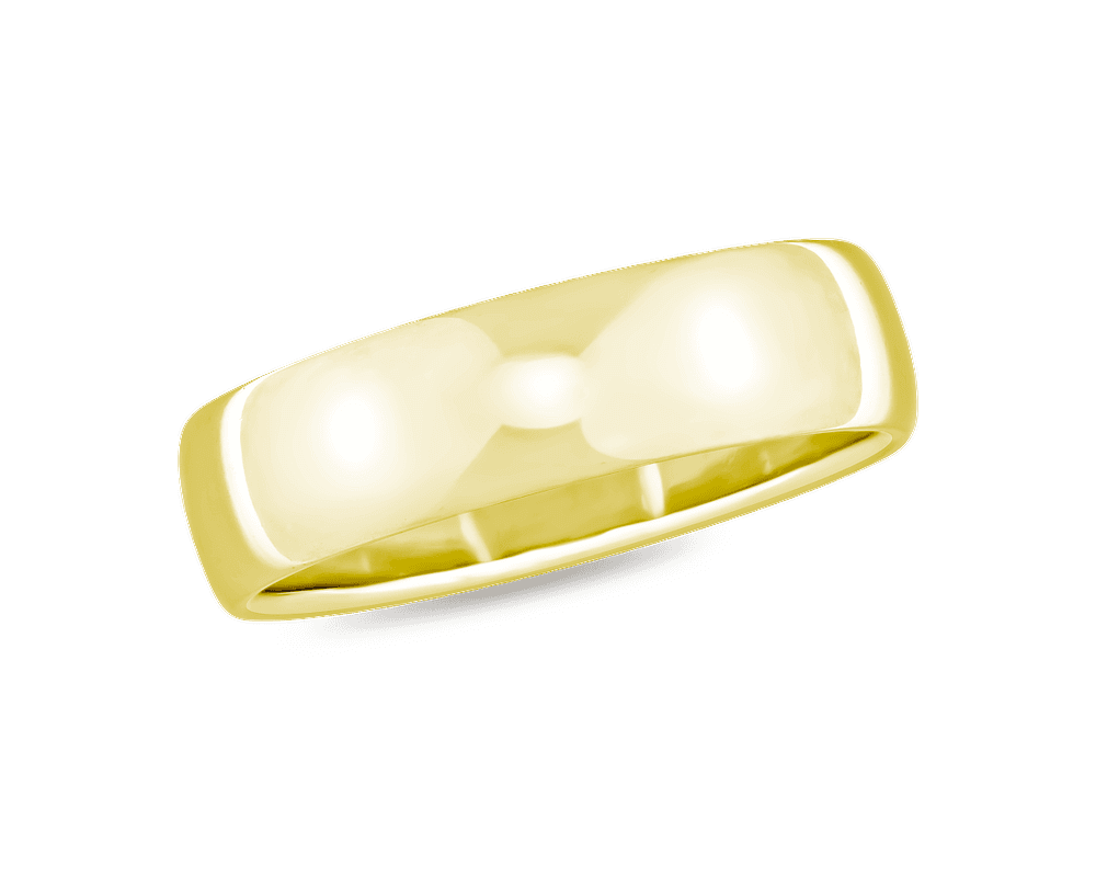 The Mason Domed Wedding Band