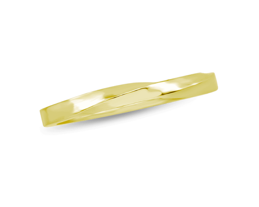 Mobius Twist Wedding Band