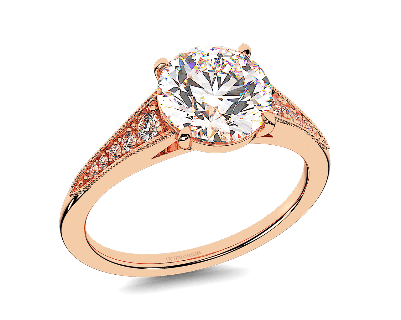 The Arya Graduated Pave Ring