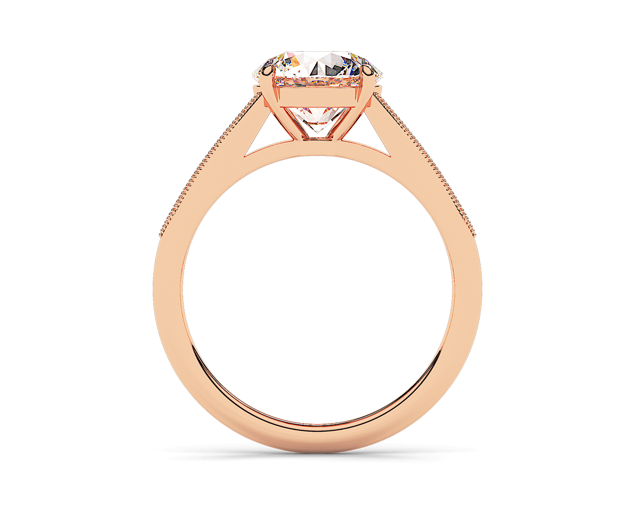 The Arya Graduated Pave Ring