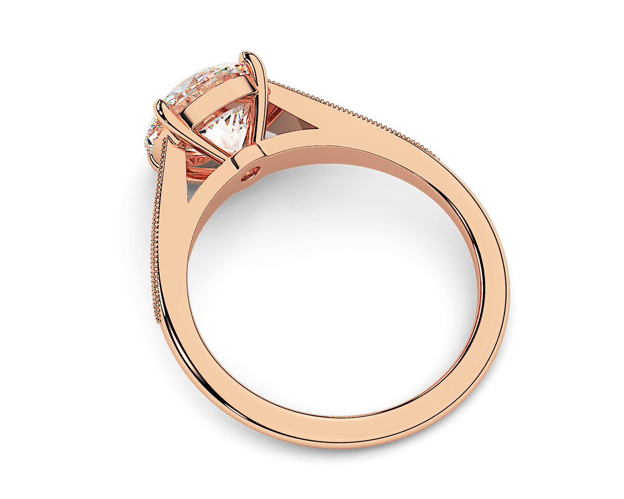 The Arya Graduated Pave Ring