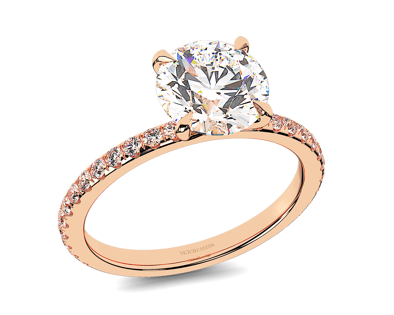 The Grace Pave Solitaire