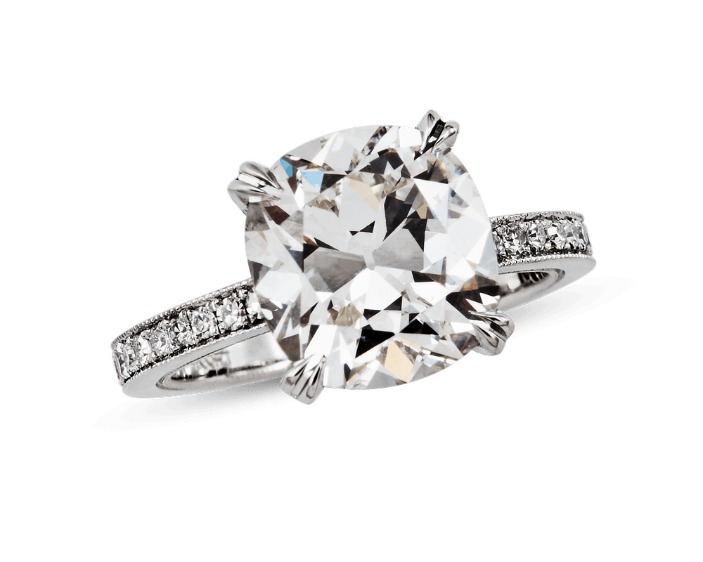 The Jocelyn with Scalloped Filigree Profile