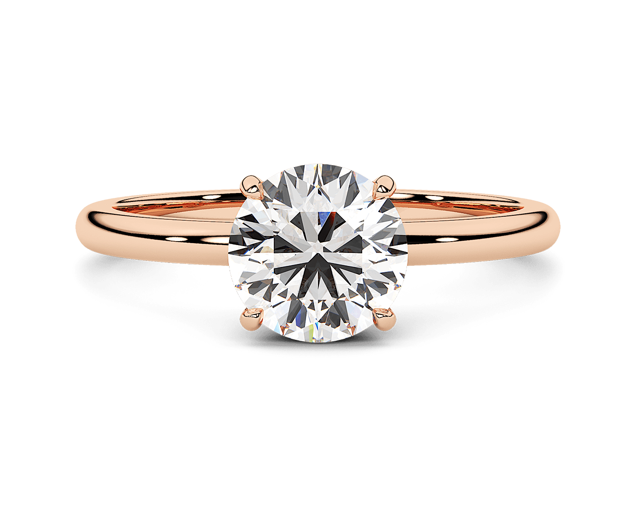 The Talitha Four Prong Solitaire Ring