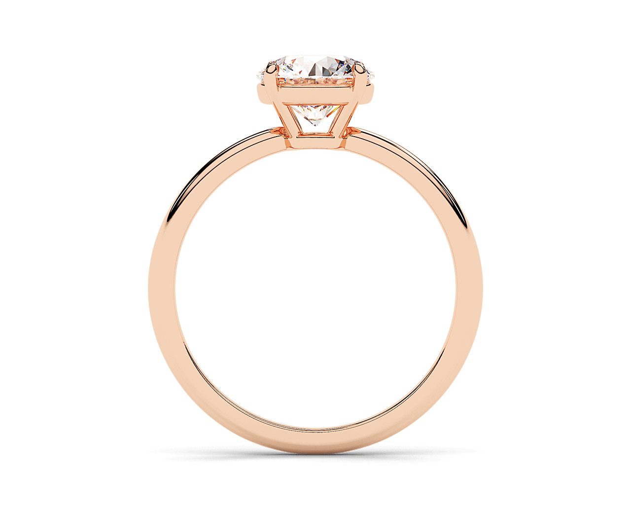 The Talitha Four Prong Solitaire Ring