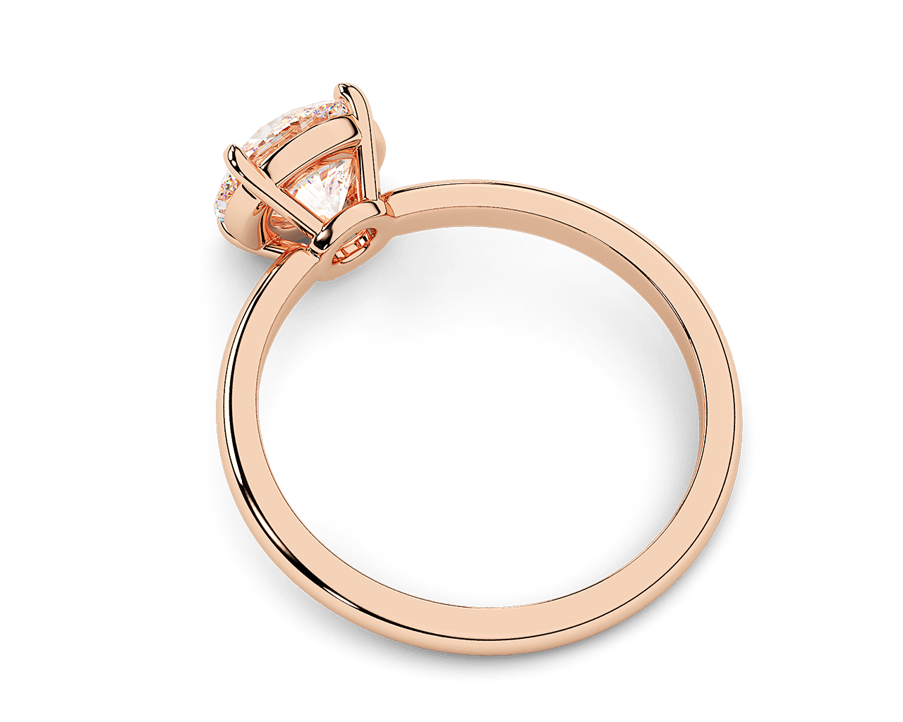 The Talitha Four Prong Solitaire Ring