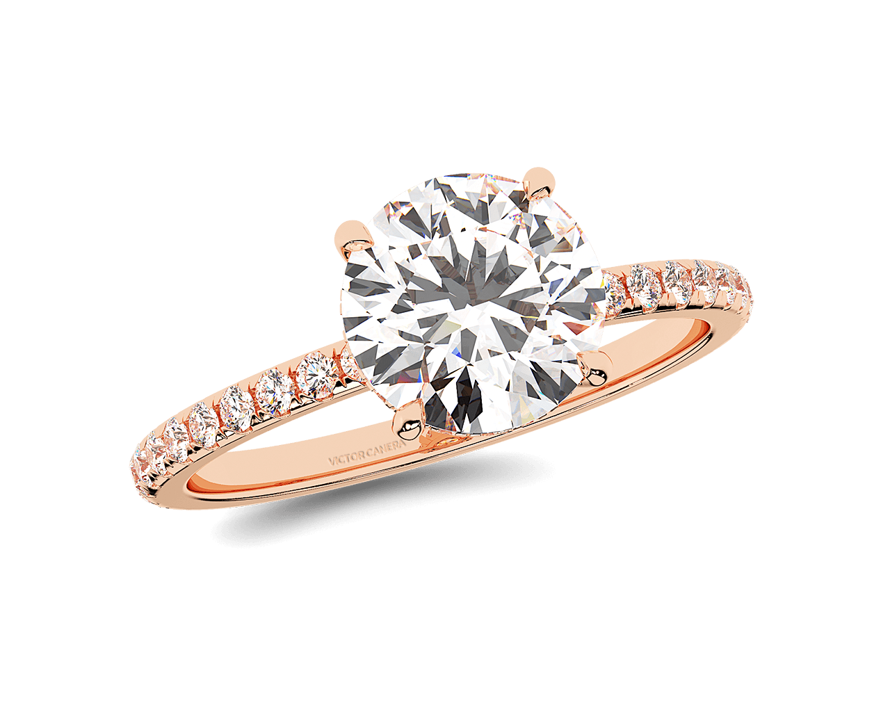 The Alaria Pave Solitaire
