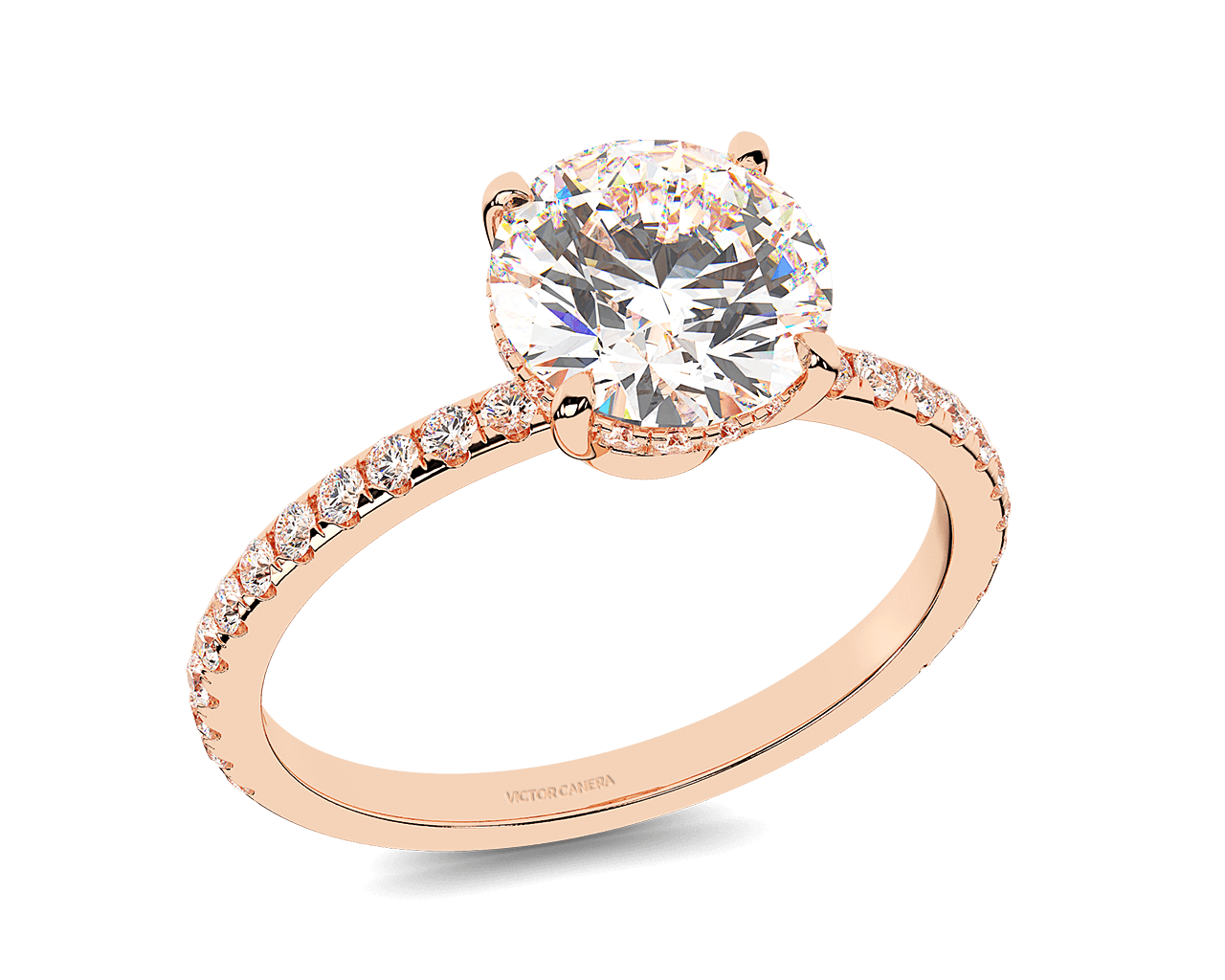 The Alaria Pave Solitaire