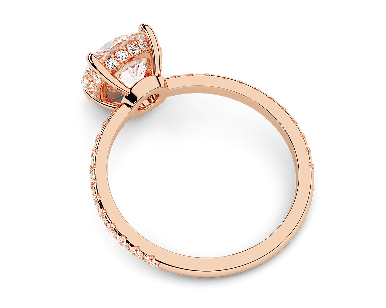 The Alaria Pave Solitaire