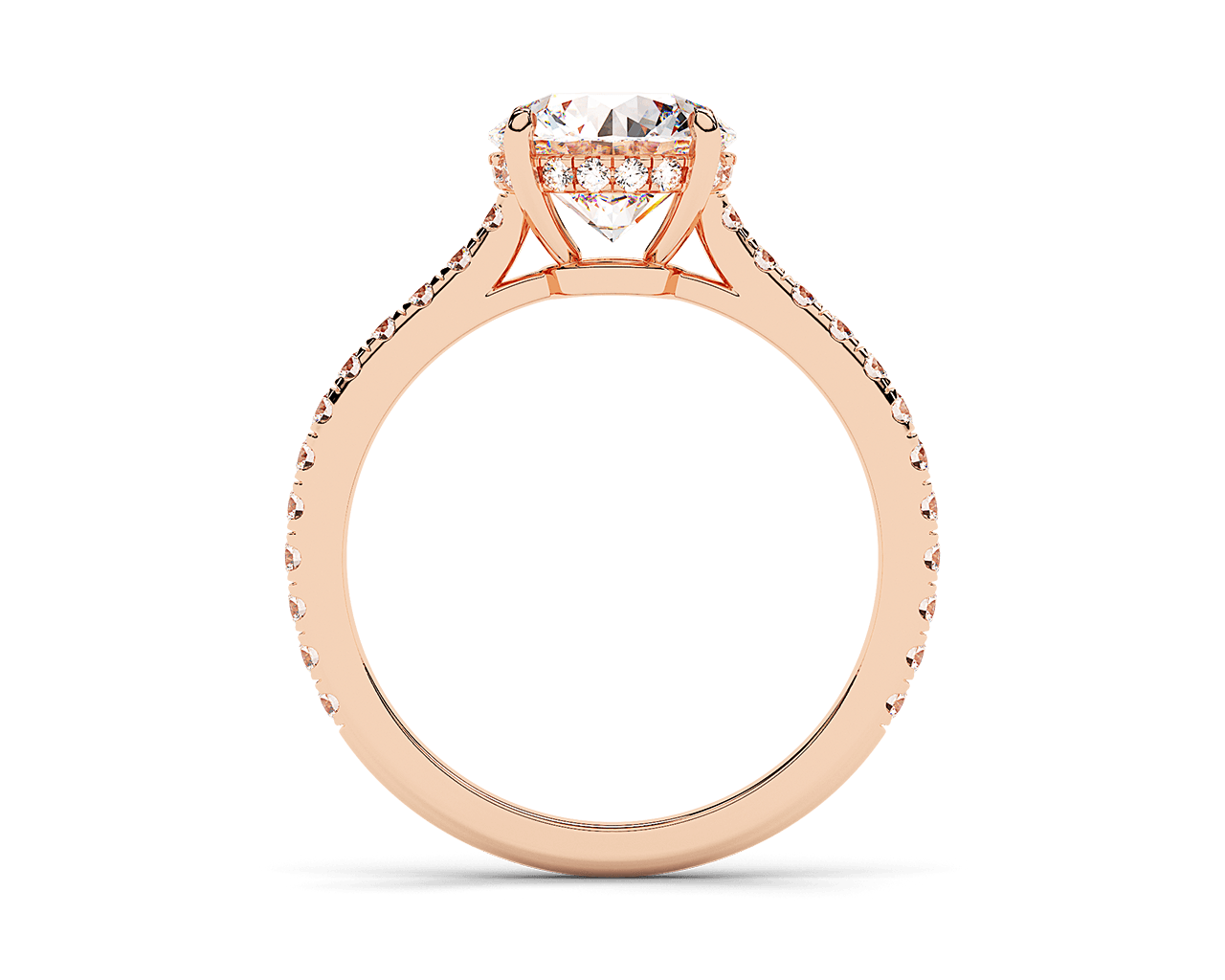 The Evelyn Pave Solitaire